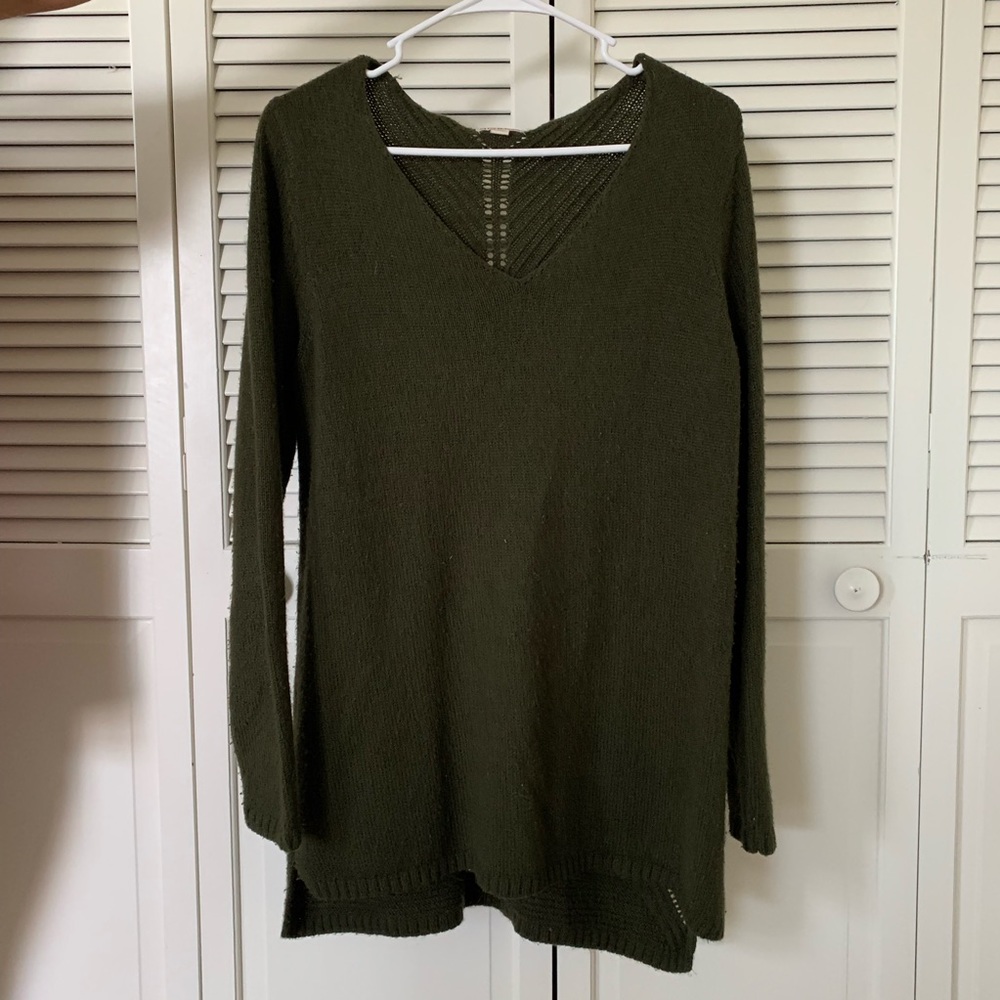 Green Knit Sweater